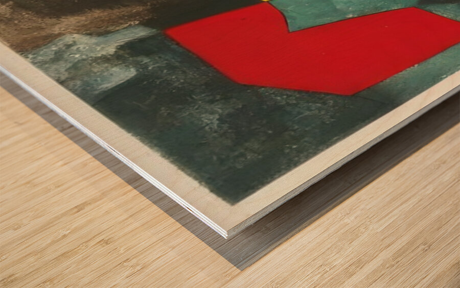 Serge Poliakoff 9 Wood print