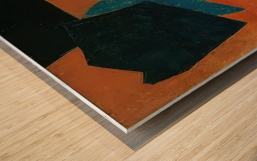 Serge Poliakoff 10 Wood print