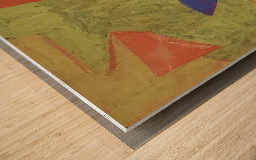 Serge Poliakoff 17 Wood print