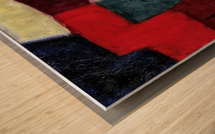 Serge Poliakoff 23 Wood print