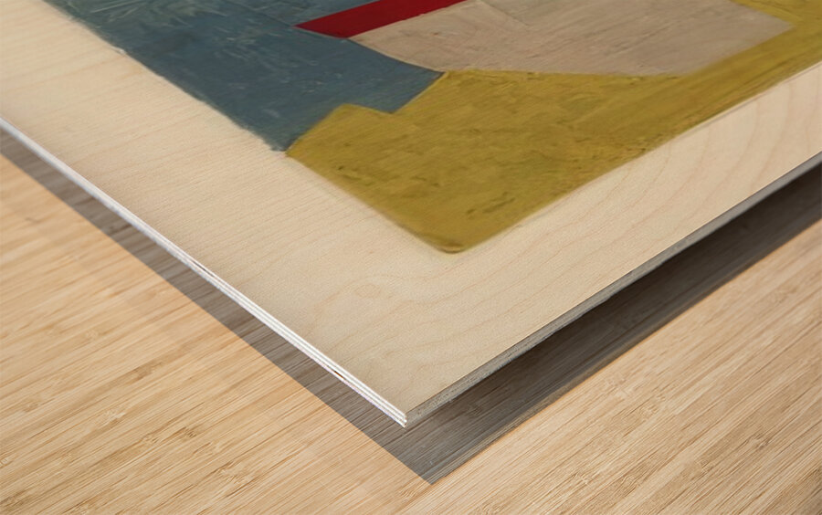 Serge Poliakoff 25 Wood print