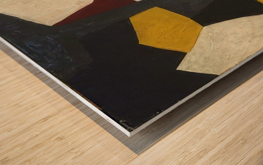 Serge Poliakoff 45 Wood print