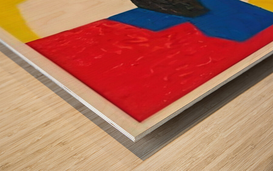 Serge Poliakoff 46 Wood print