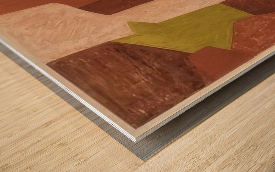 Serge Poliakoff 47 Wood print