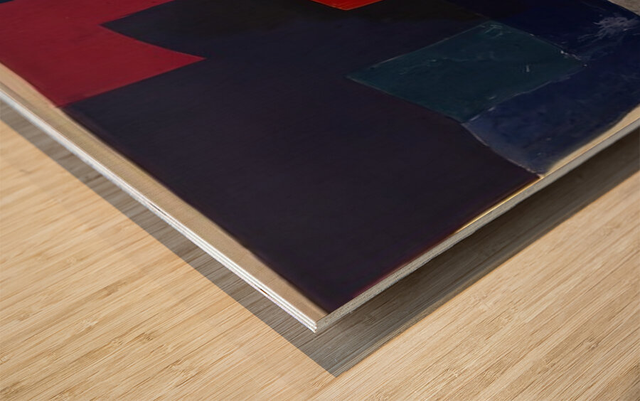 Serge Poliakoff 48 Wood print