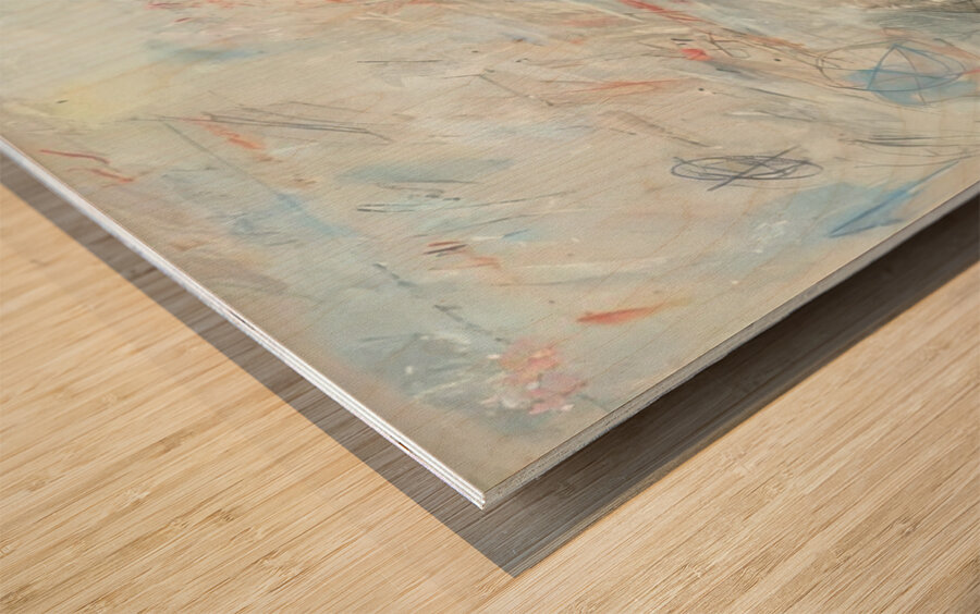 Art by Cy Twombly 6 Wood print