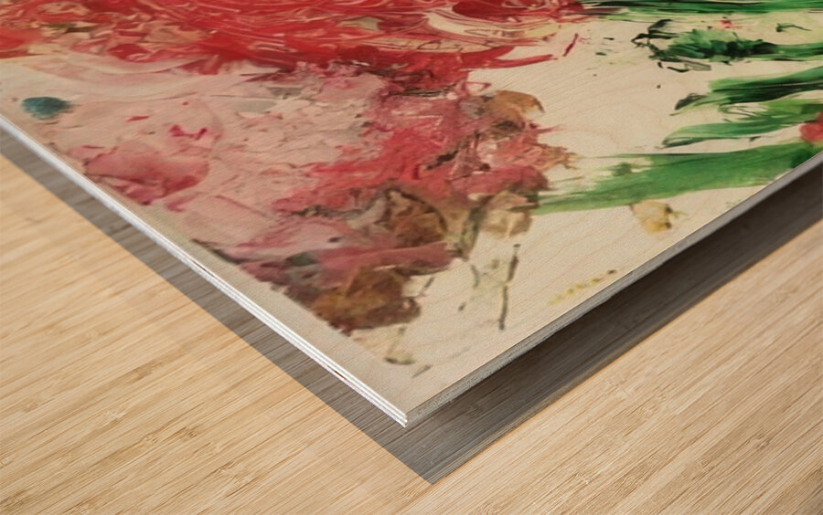 Art by Cy Twombly 17 Wood print