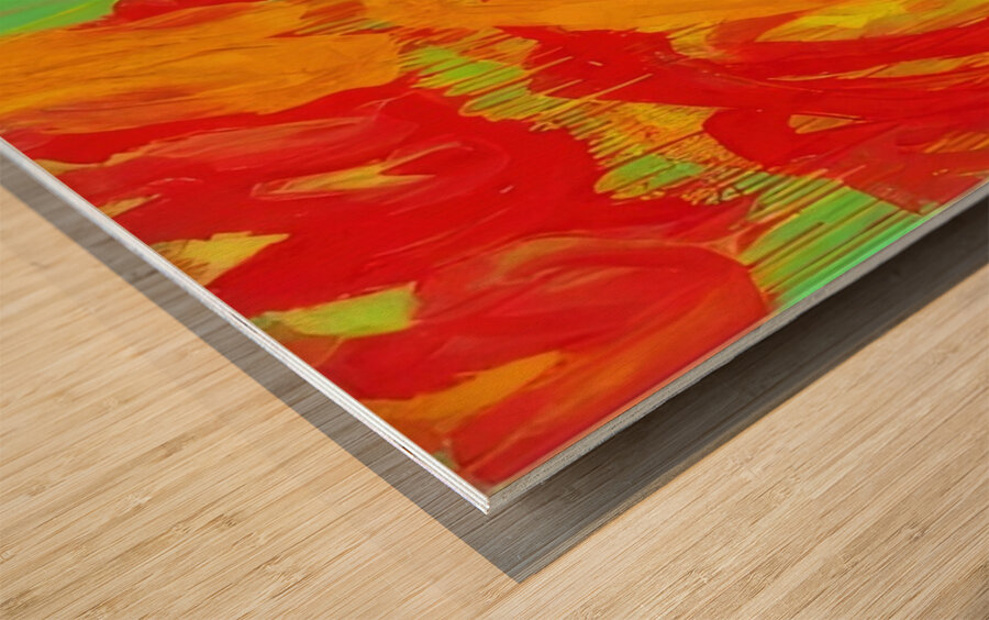 Art by Cy Twombly 18 Wood print