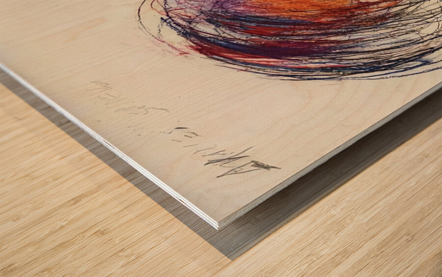 Art by Cy Twombly 19 Wood print