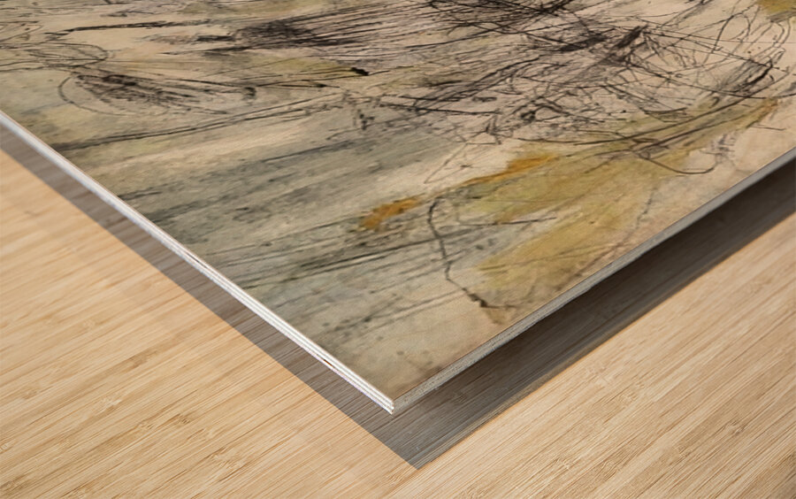 Art by Cy Twombly 22 Wood print