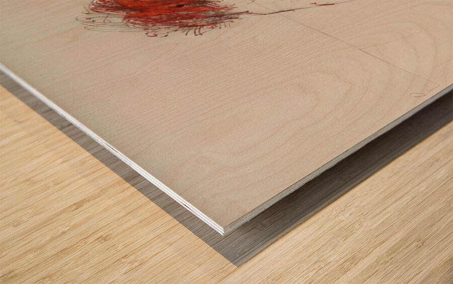 Art by Cy Twombly 28 Wood print