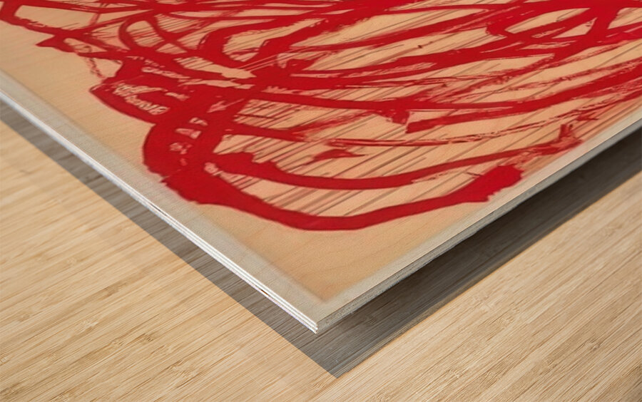 Art by Cy Twombly 29 Wood print