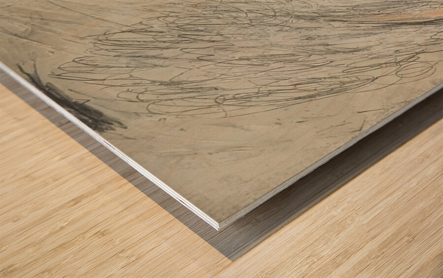 Art by Cy Twombly 34 Wood print