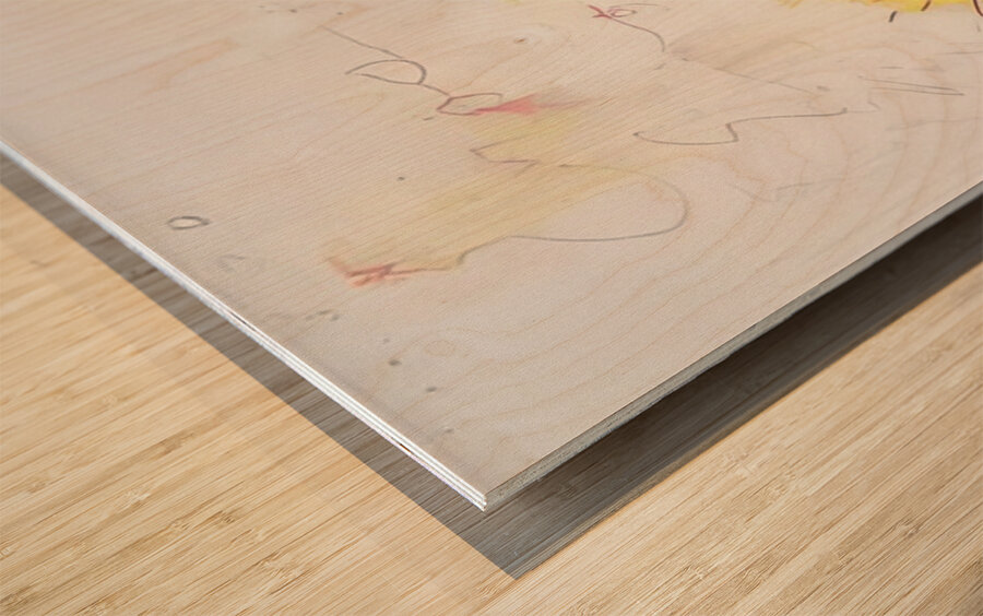 Art by Cy Twombly 35 Wood print