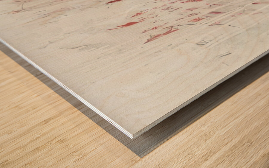 Art by Cy Twombly 49 Wood print