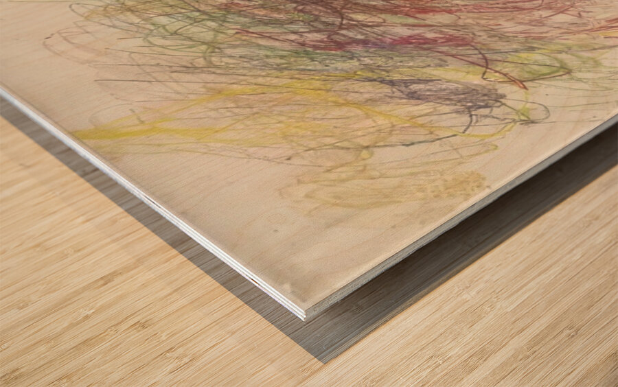 Art by Cy Twombly 51 Wood print