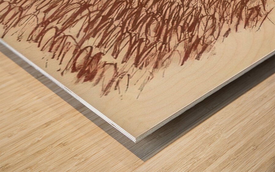 Art by Cy Twombly 57 Wood print