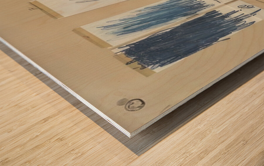 Art by Cy Twombly 3 Wood print