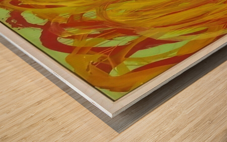 Art by Cy Twombly 5 Wood print