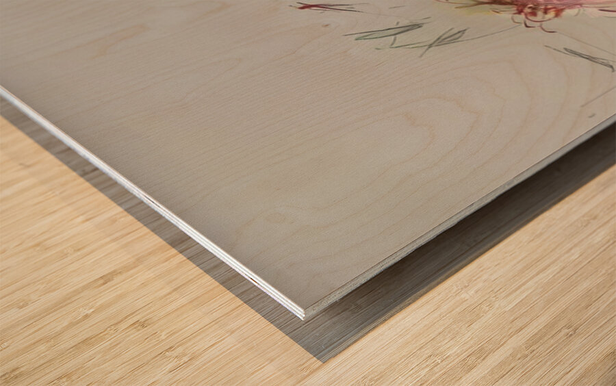 Art by Cy Twombly 13 Wood print