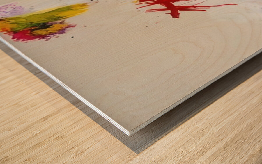 Art by Cy Twombly 15 Wood print