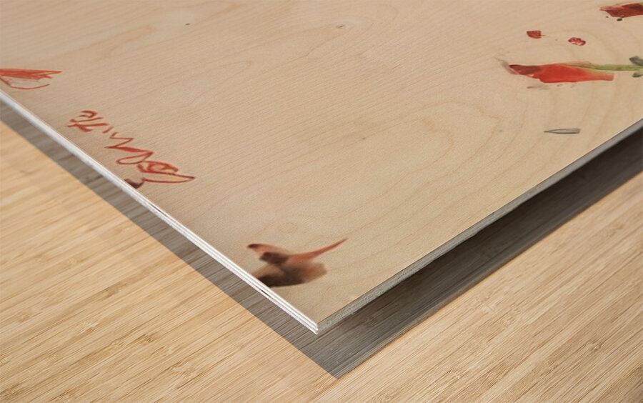 Art by Cy Twombly 20 Wood print