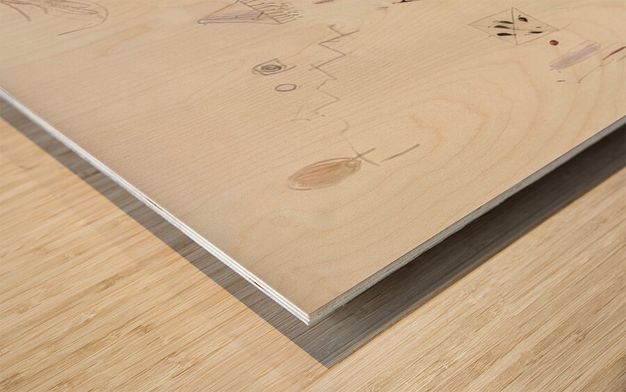 Art by Cy Twombly 22 Wood print