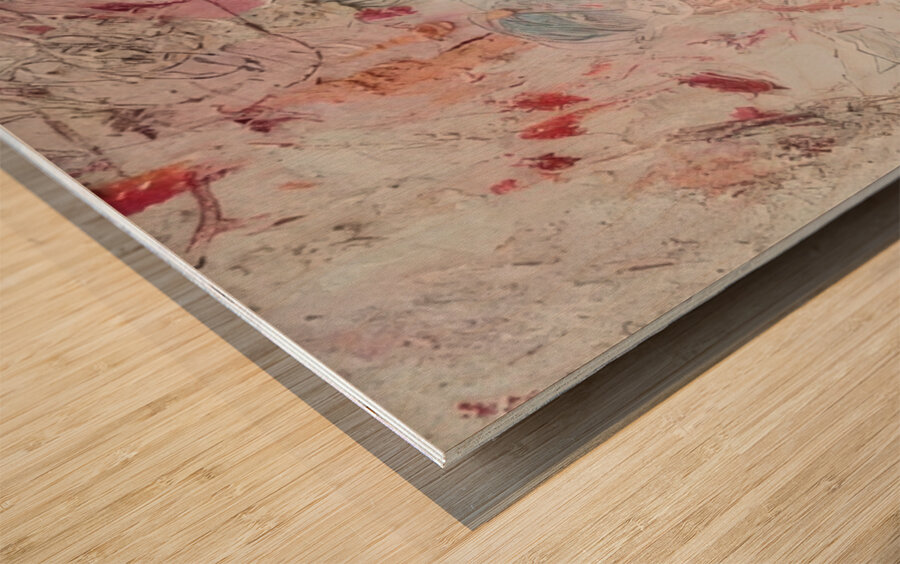 Art by Cy Twombly 23 Wood print