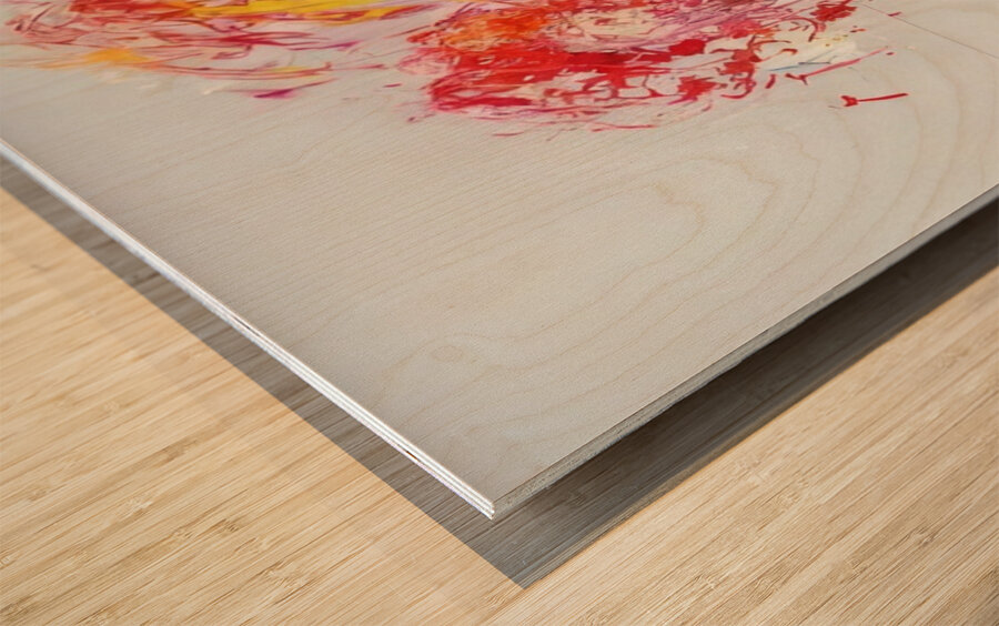 Art by Cy Twombly 25 Wood print