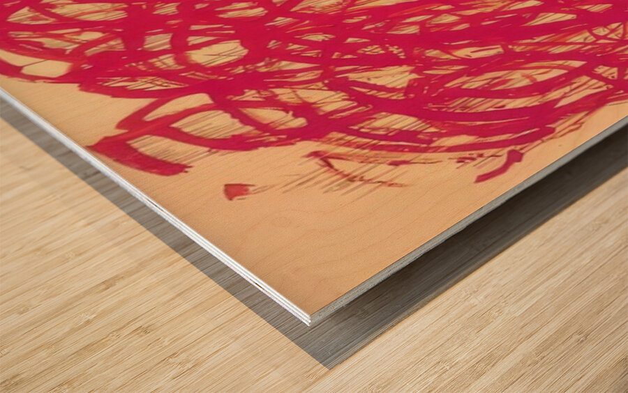 Art by Cy Twombly 28 Wood print