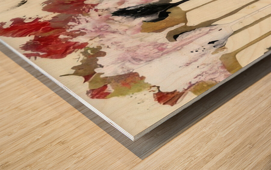 Art by Cy Twombly 43 Wood print