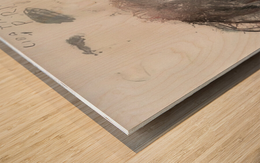 Art by Cy Twombly 44 Wood print