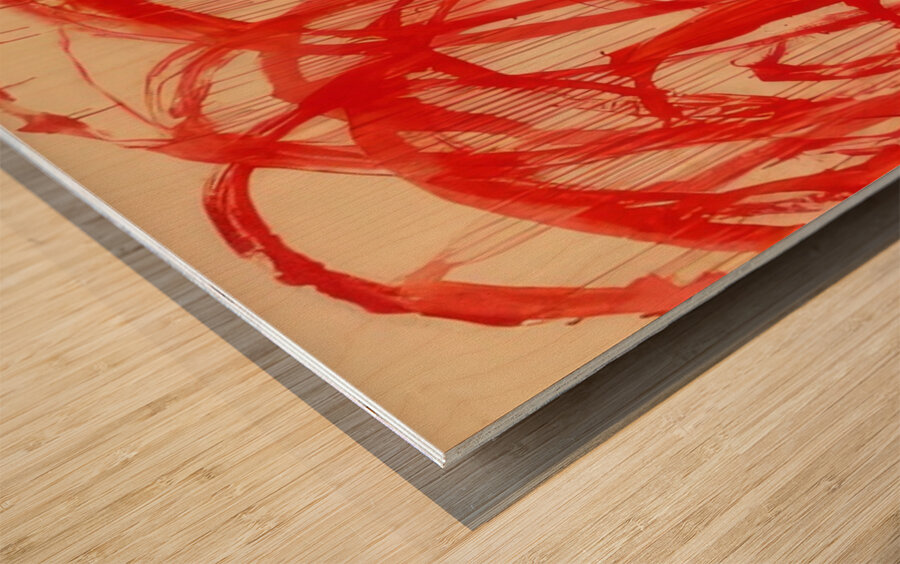 Art by Cy Twombly 45 Wood print