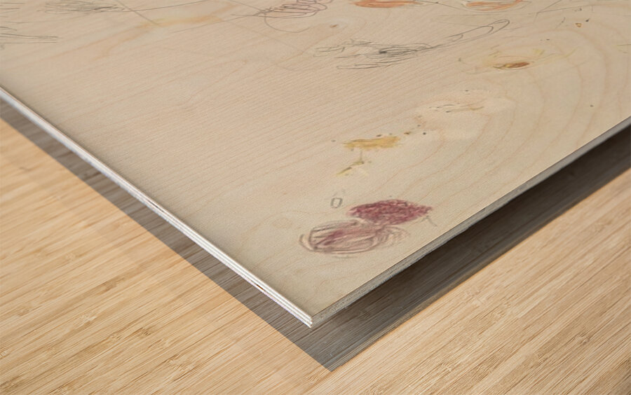 Art by Cy Twombly 46 Wood print