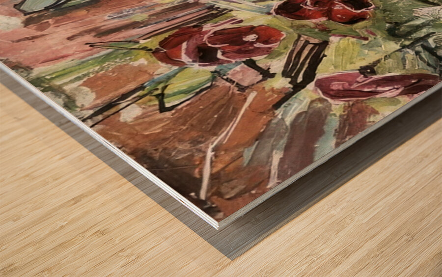 Art by Ferdinand Hodler  3 Wood print