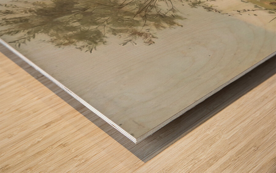 Art by Ferdinand Hodler  4 Wood print