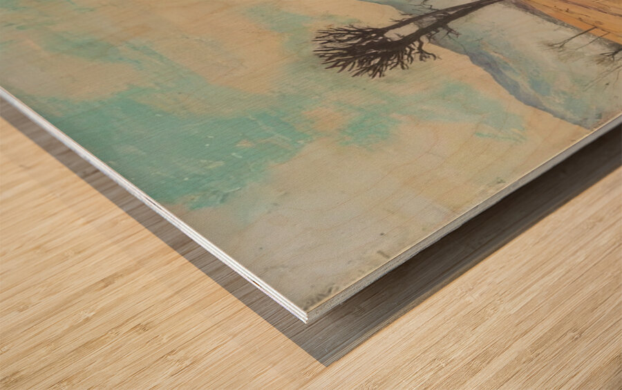 Art by Ferdinand Hodler  16 Wood print