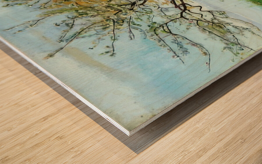 Art by Ferdinand Hodler  11 Wood print