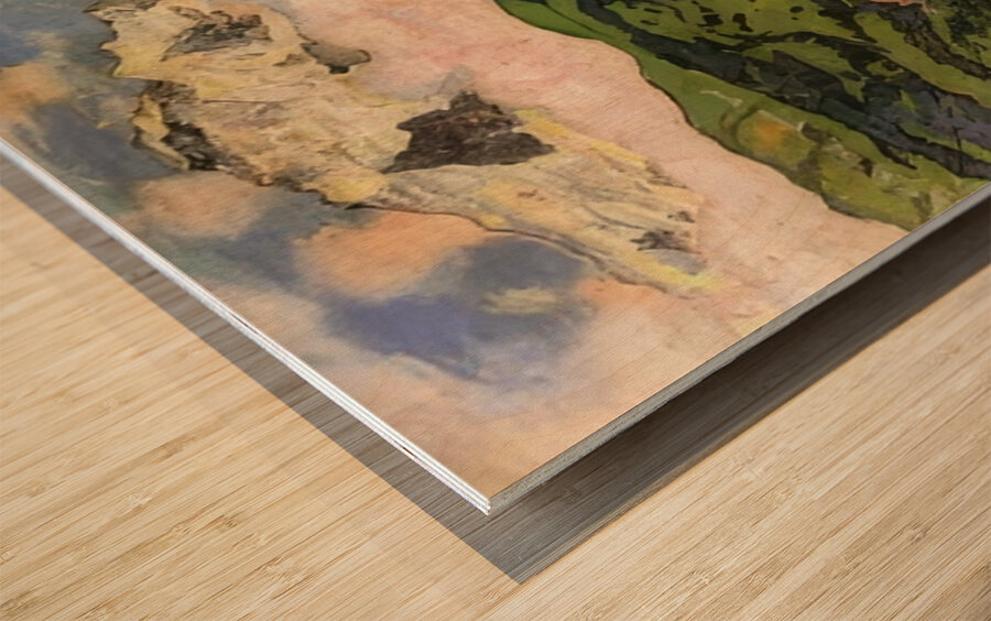 Art by Ferdinand Hodler  21 Wood print