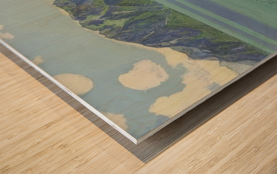 Art by Ferdinand Hodler  25 Wood print