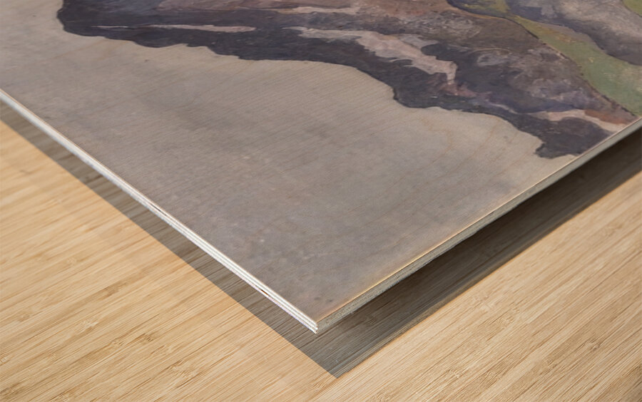 Art by Ferdinand Hodler  36 Wood print