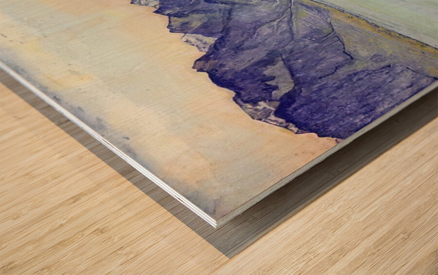 Art by Ferdinand Hodler  37 Wood print