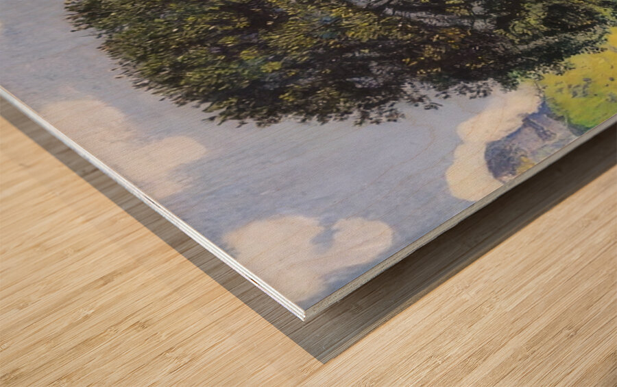 Art by Ferdinand Hodler  41 Wood print