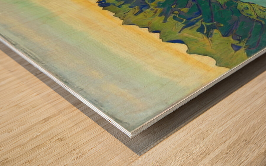 Art by Ferdinand Hodler  43 Wood print