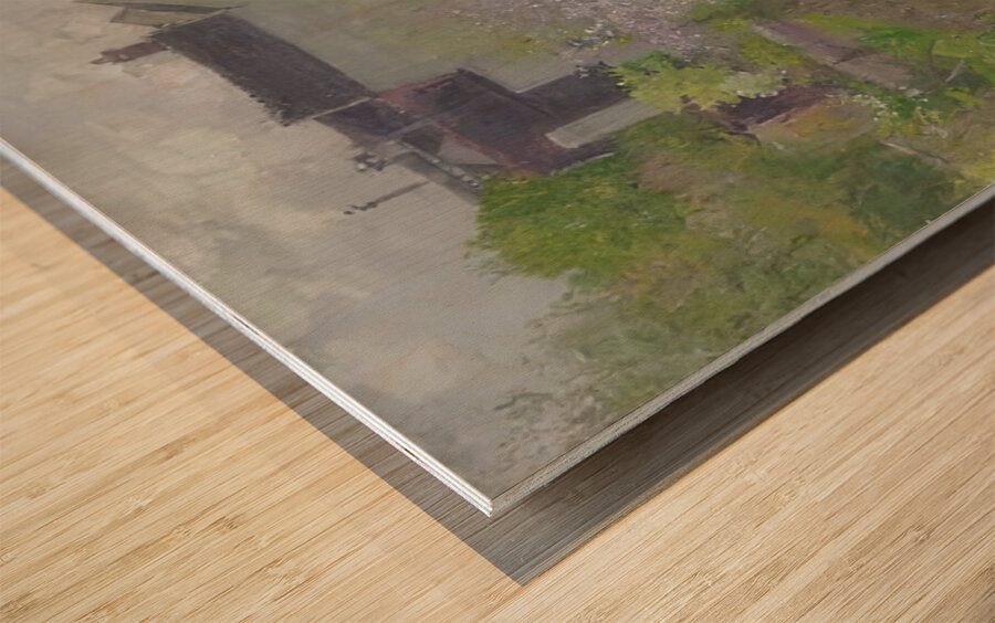 Robert Vonnoh 6 Wood print