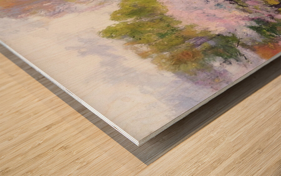 Robert Vonnoh 12 Wood print