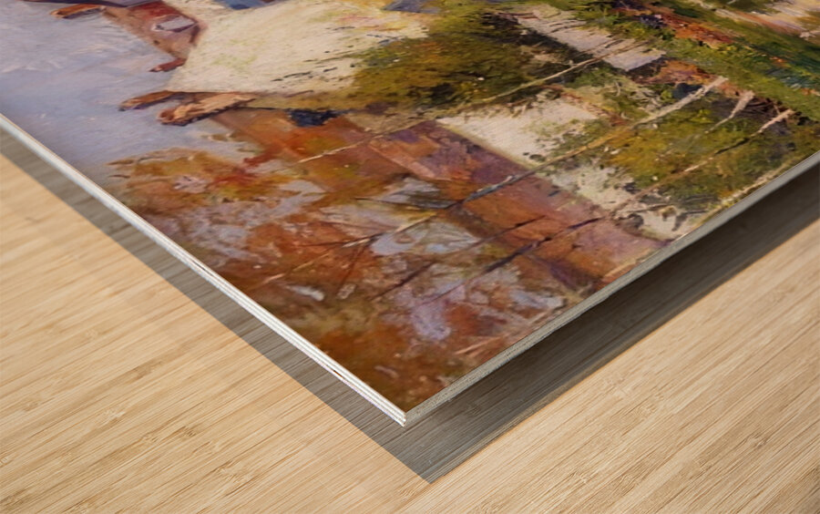 Robert Vonnoh 43 Wood print