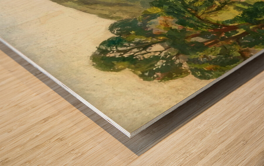 Robert Vonnoh 54 Wood print