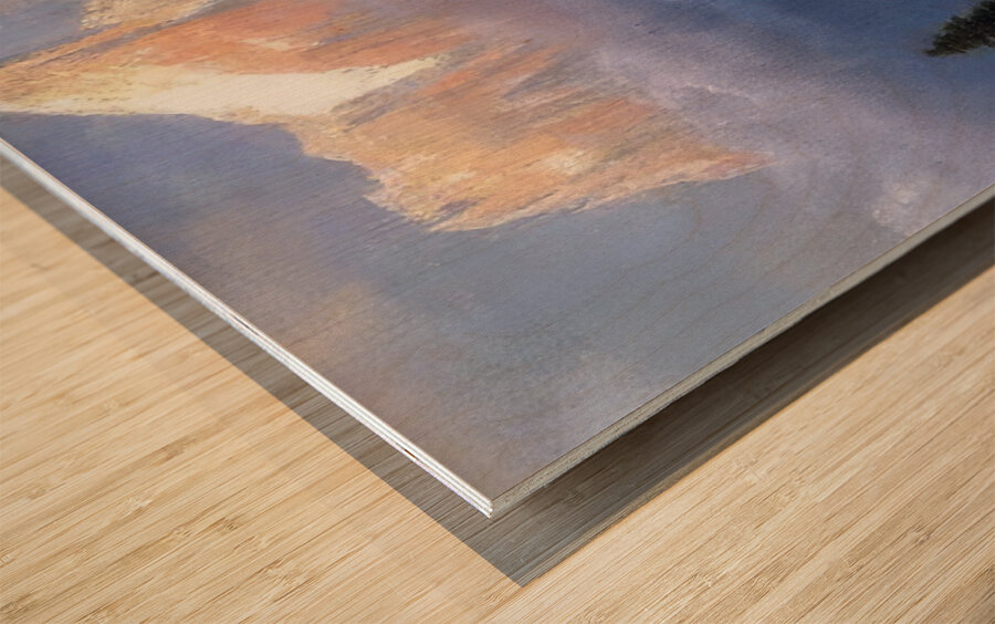 Albert Bierstadt 10 Wood print