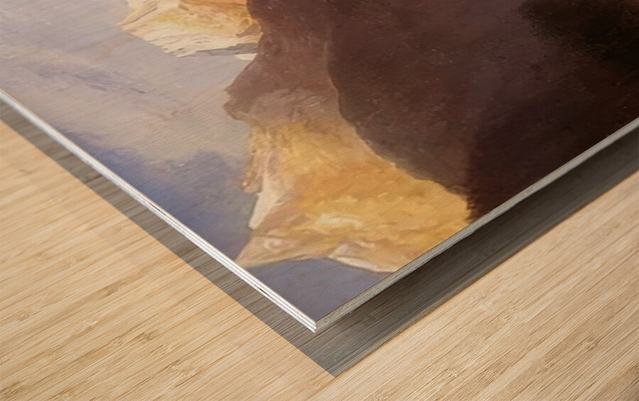 Albert Bierstadt 18 Wood print